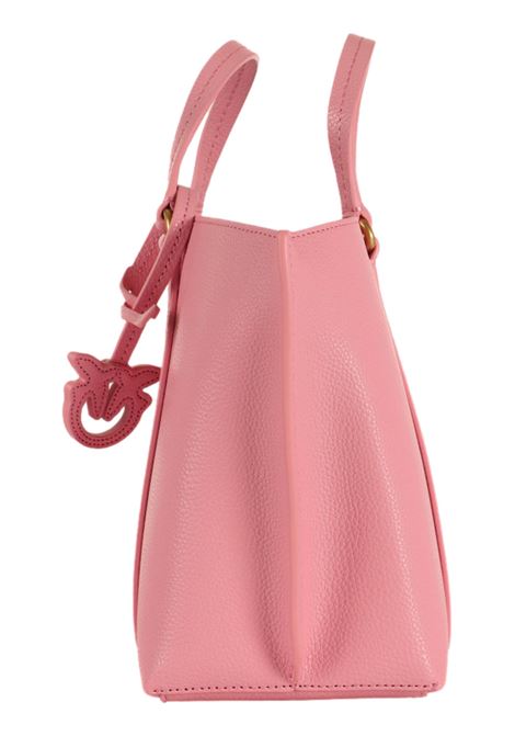 CARRIE SHOPPER CLASSIC BAG IN TUMBLED LEATHER PINKO | bags | 102833 A1LFP31Q